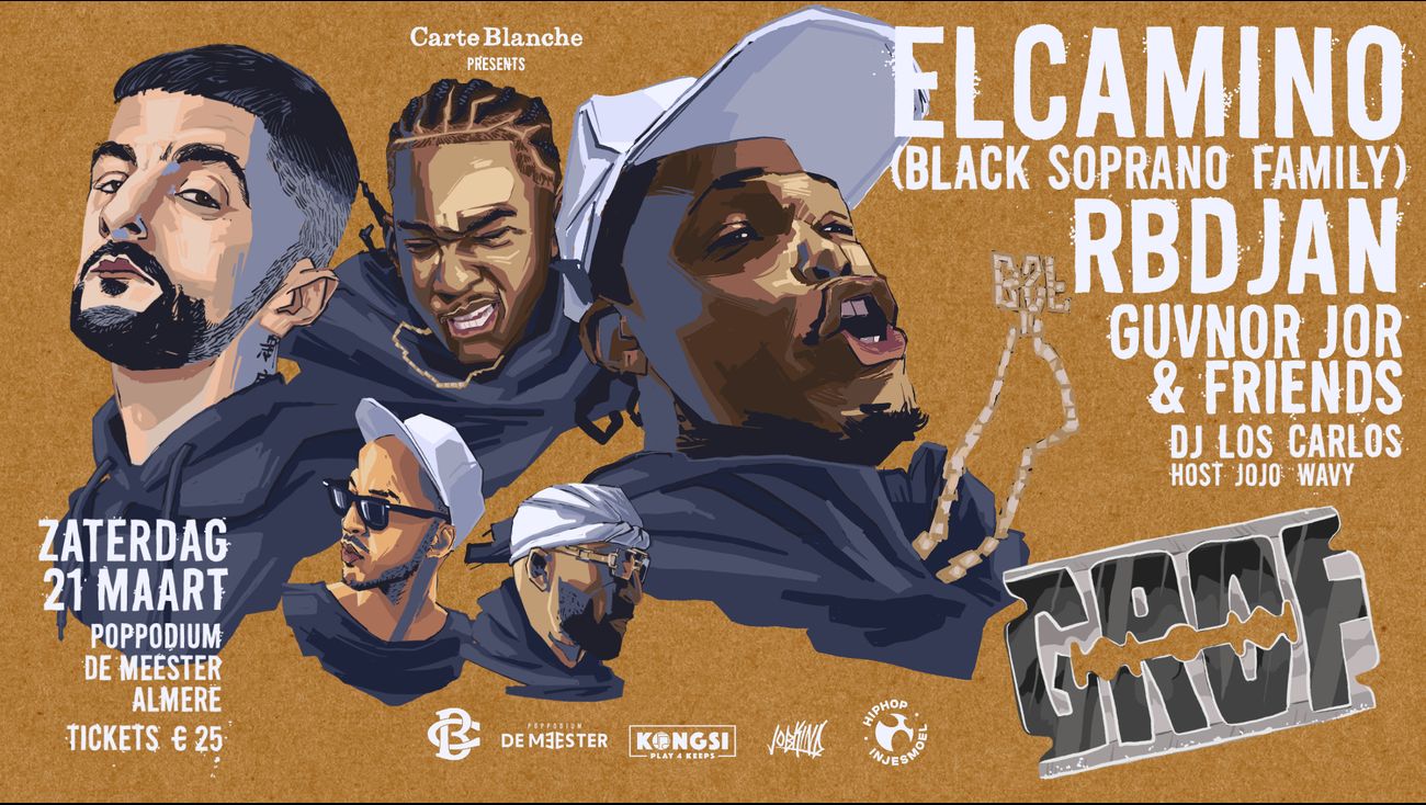 Gemist - Hiphopavond Grof terug in De Meester in Almere