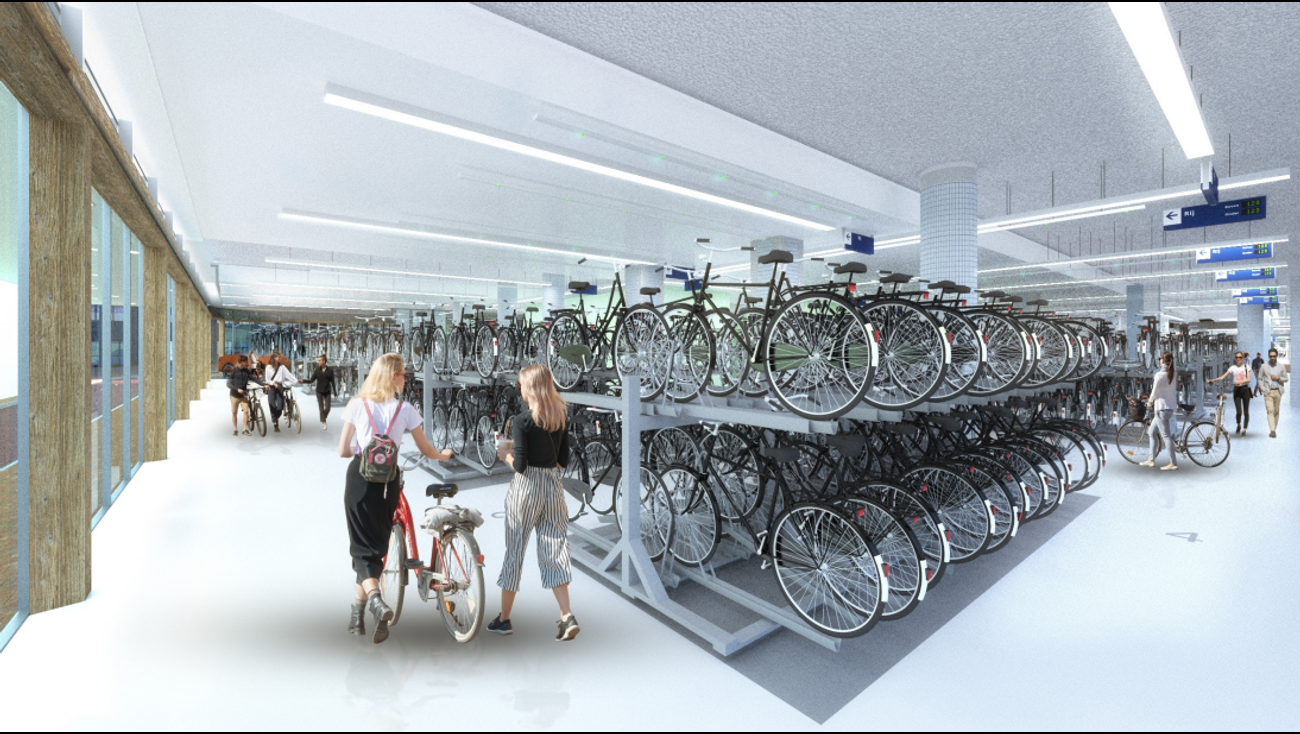 Nieuws - Meer onbewaakte plekken in nieuwe fietsenstalling