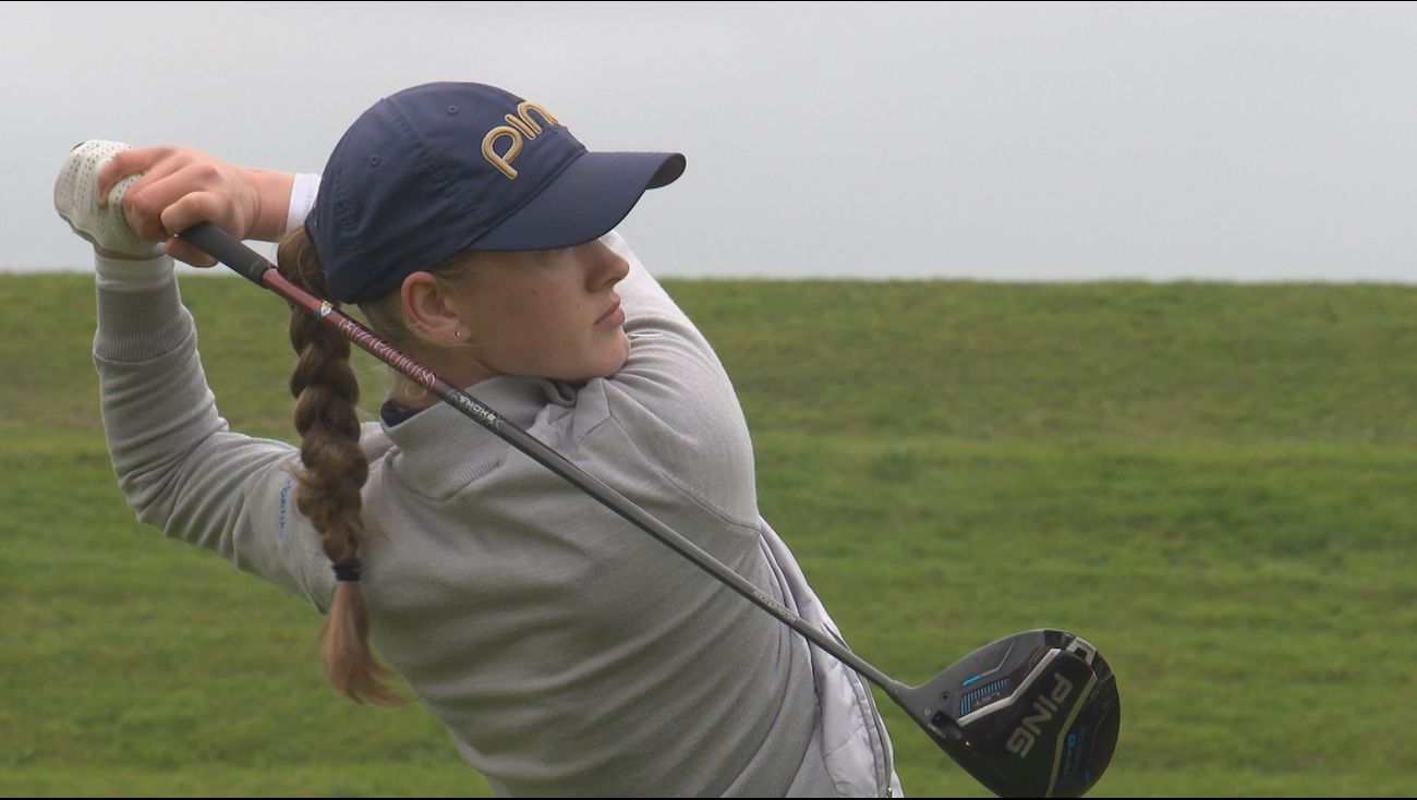 Sport - Golfster Sofie Nooij maakt grote stappen: 'Het liefst sta ik elke dag op de golfbaan'