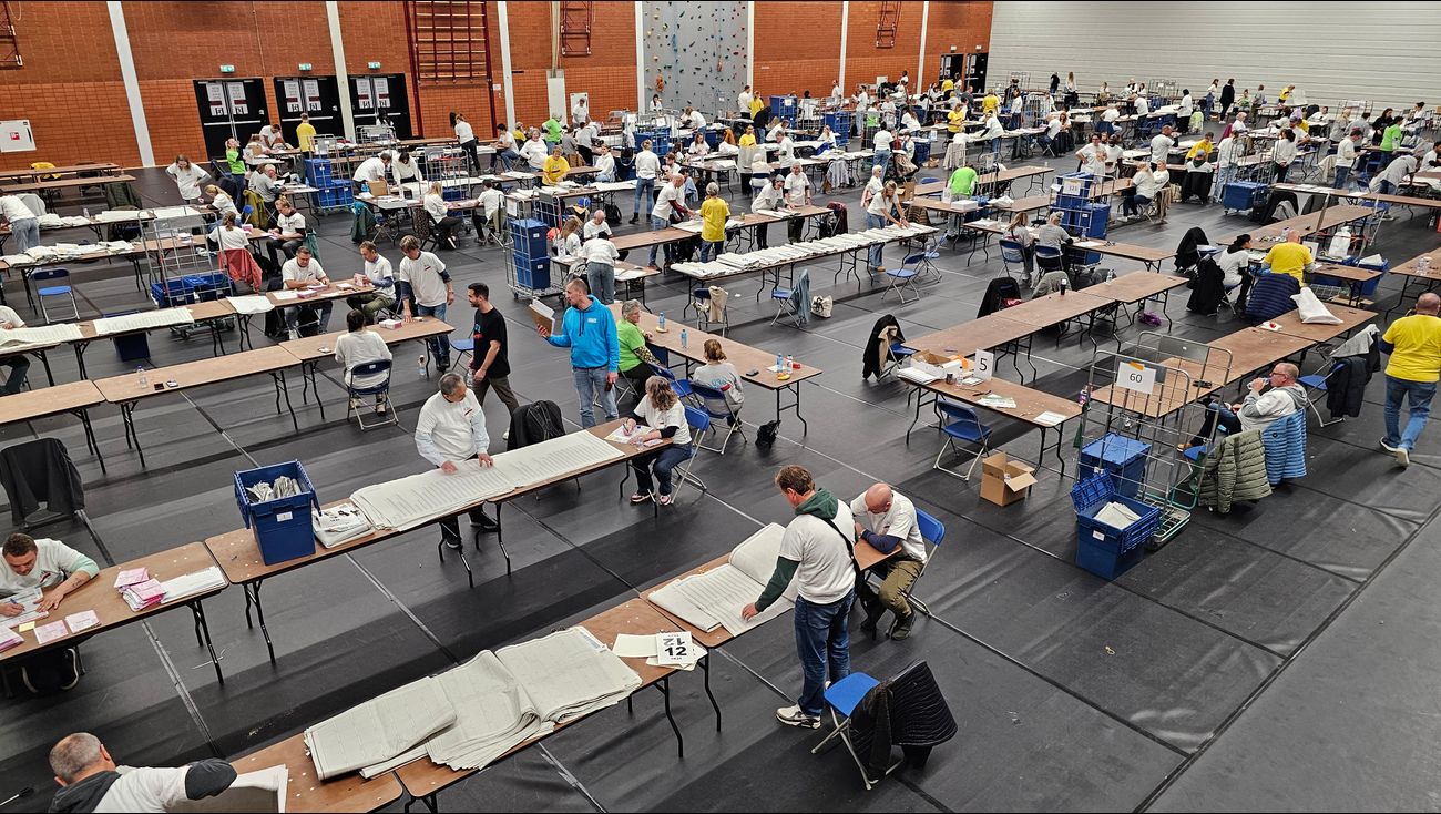 Nieuws - Tellen van voorkeurstemmen bijna afgerond in Almere