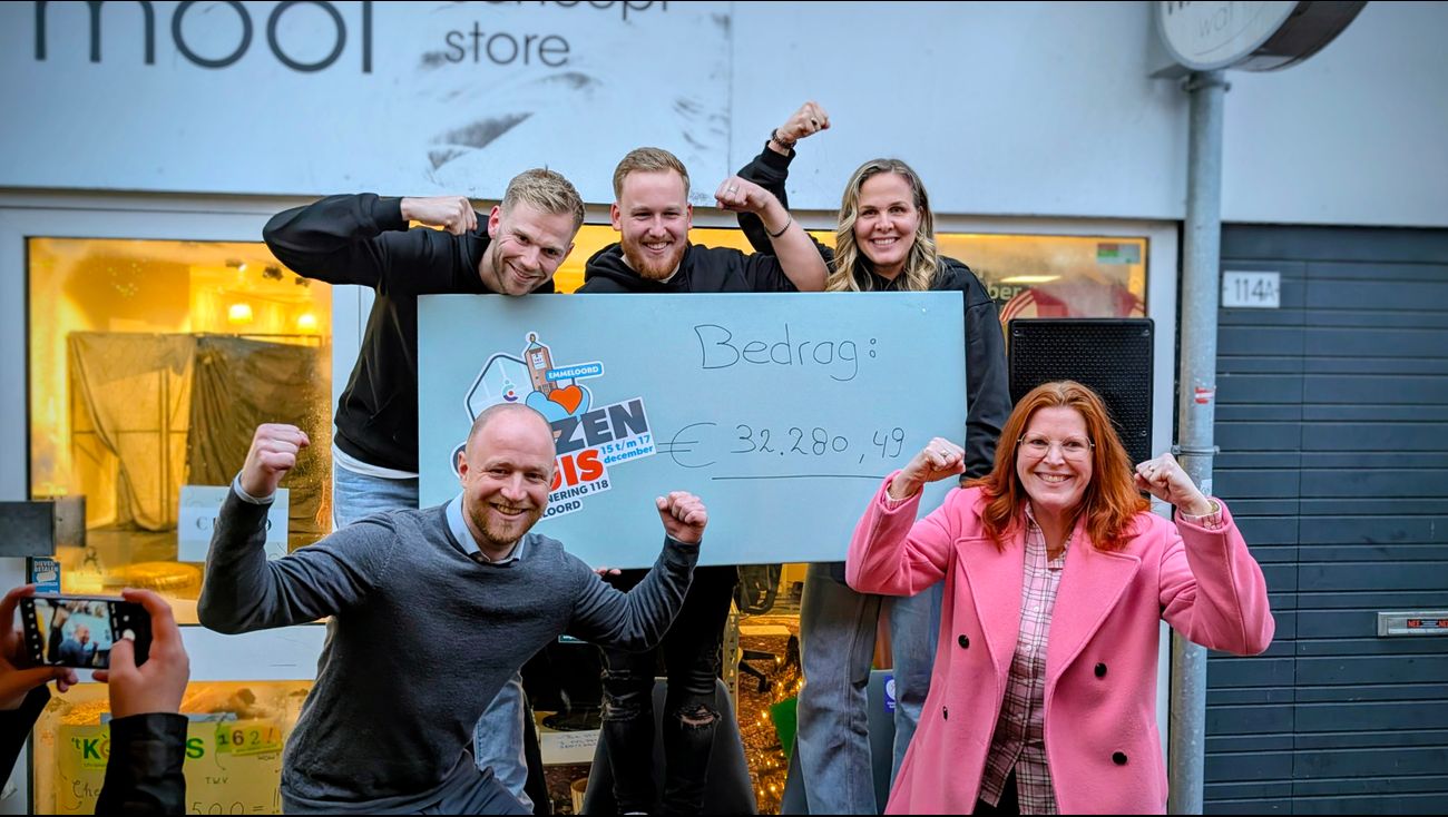 Nieuws - Glazen Huis Emmeloord haalt ruim 32.000 euro op voor Spieren voor Spieren