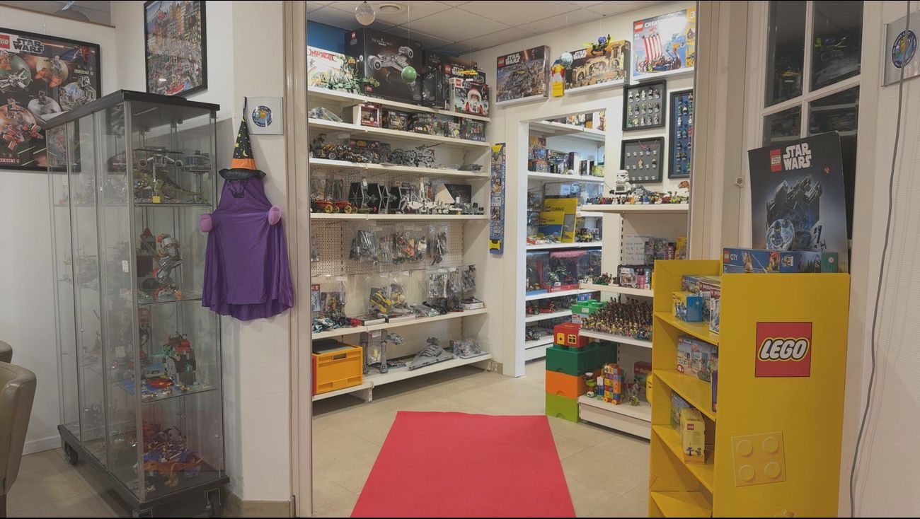 Vader en zoon uit Lelystad gaan viraal met tweedehands Legowinkel: 'Het begon als iets kleins voor P