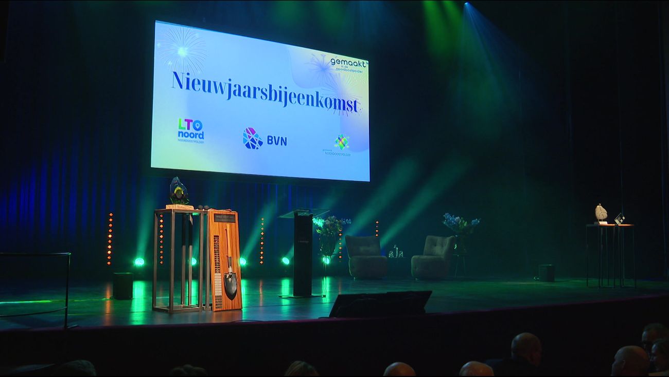 Nieuws - Veel nieuwjaarswensen tijdens receptie gemeente Noordoostpolder