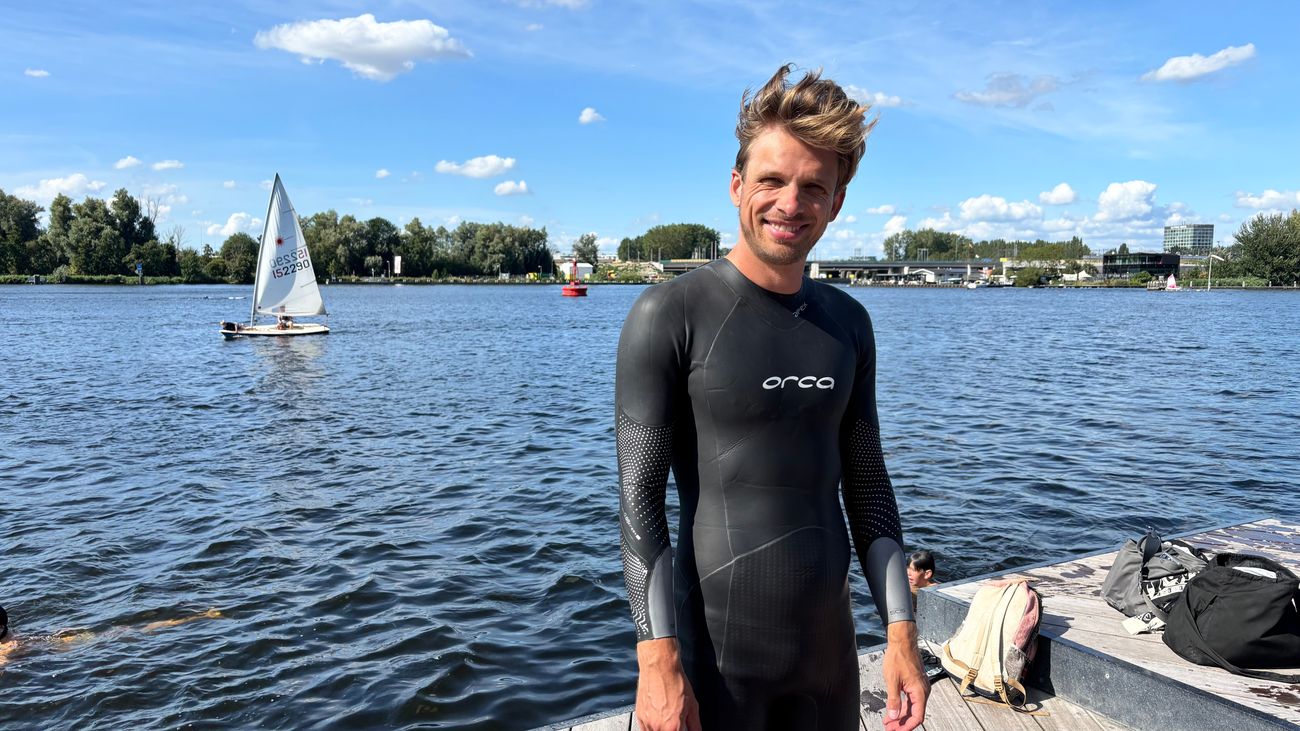 Sport - Van Diemen wil revanche bij Challenge Almere-Amsterdam na flinke valpartij op de fiets