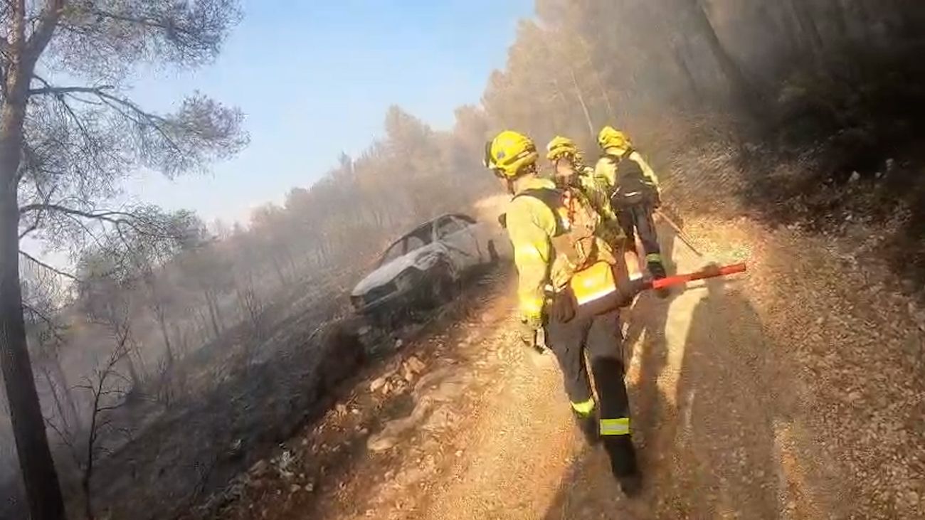Nieuws - Brandweerman uit NOP hielp bij natuurbranden in Spanje: 'Dit komt ook naar Nederland'