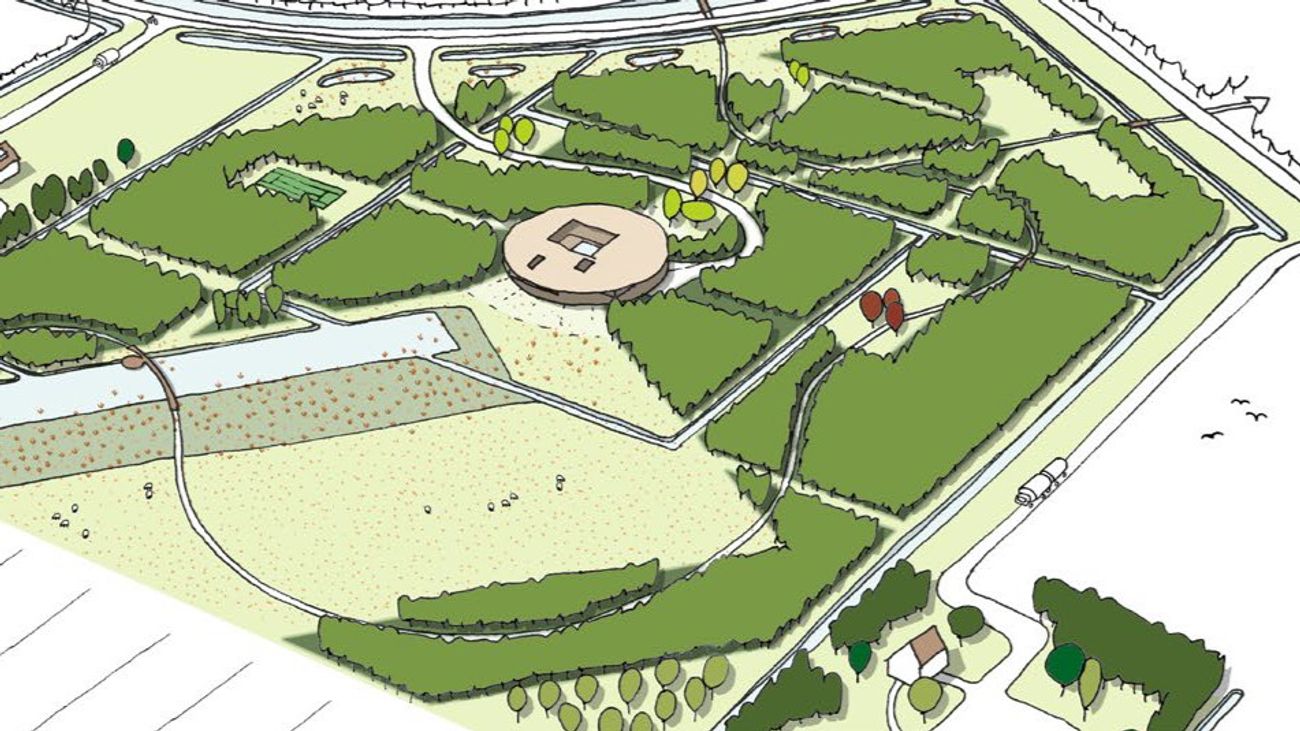 Nieuws - Eerste paal geslagen van villa die middelpunt moet worden van vrij toegankelijk landgoed