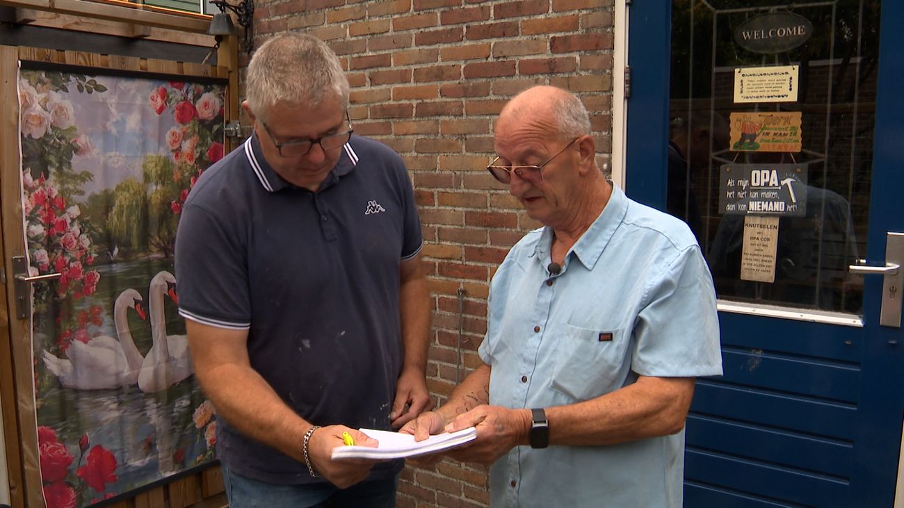 Nieuws - Cor leent zijn tuingereedschap gratis uit aan wijkgenoten: 'Niet iedereen heeft de centen'
