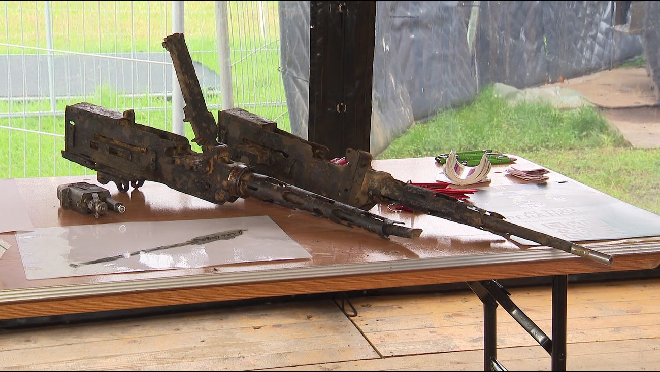 Nieuws - Resten vliegtuigwrak Lancaster voor het eerst te zien